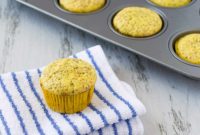 Bright Lemon Poppy Seed Muffins