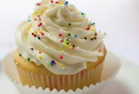 Rainbow Sprinkle Cupcakes