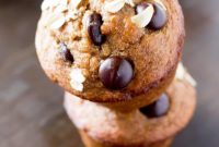 Guilt-Free Chocolate Chip Banana Muffins