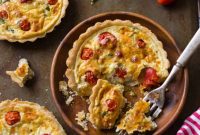 Deliciously Simple Tomato Basil Tart