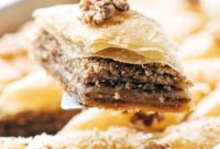 Homemade Holiday Walnut Baklava with Golden Syrup