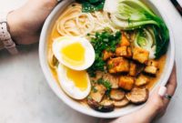Vibrant Spicy Tofu Curry Ramen