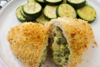 Creamy Spinach Chicken Pockets