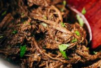 Tender Pressure Cooker Barbacoa Beef