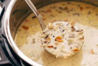 Comforting Instant Pot Chicken Wild Rice Soup