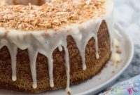 Golden Louisiana Crunch Cake