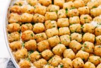 Golden Tater Tot Chicken Bake