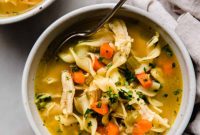 Warmth in a Bowl: Chicken Noodle Soup for Colds