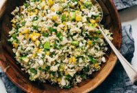 Fiesta Rice Salad with Elote, Avocado & Zesty Lime Dressing