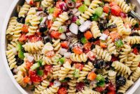 Effortless California Pasta Salad with Fresh Homemade Italian Dressing