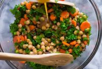 Vibrant Moroccan Chickpea and Carrot Salad