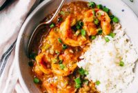 Spicy Cajun Shrimp Etouffee