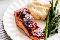 Sweet Heat Maple Glazed Salmon
