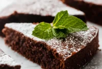 Caprese Flourless Chocolate Cake