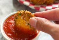 Crispy Baked Zucchini Parmesan Bites