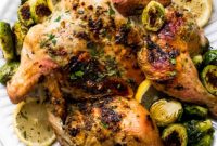 Effortless Herb Butter Spatchcock Chicken Perfection