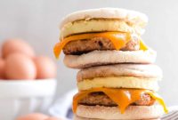 Ultimate Make-Ahead Chicken Sausage Egg and Cheese Sandwiches