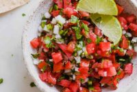 Easy 5-Ingredient Pico de Gallo