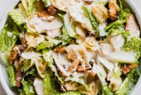 Creamy Caesar Chicken Tortellini