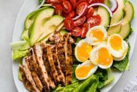 Zesty Honey Mustard Chicken Cobb Salad