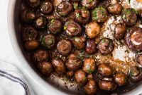 Savory Garlic Herb Mushrooms