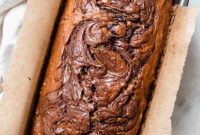 Decadent Nutella Swirl Banana Bread
