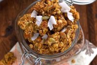 Gourmet Pumpkin Spice Granola with Giant Clusters