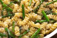 Bright Lemon Mascarpone Pasta with Tender Asparagus