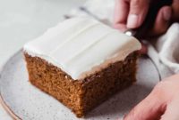 Simply Perfect Moist Spice Cake with Cream Cheese Frosting