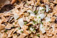 Velvety One-Pot Mushroom Pasta
