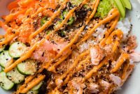 Your Go-To Weeknight Salmon Sushi Bowls