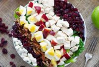 Golden Autumn Harvest Salad with Sweet Dijon Drizzle