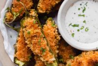 Fiery Baked Buffalo Chicken Jalapeño Poppers