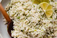Chipotle Style Cilantro Lime Rice Even Better