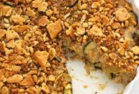 Golden Cheesy Zucchini and Yellow Squash Bake