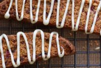 Jeweled Cranberry Pistachio Biscotti, White Chocolate Kissed