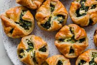 Flaky Spinach Feta Gems