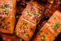 Rustic Salmon Cacciatore