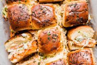 Buffalo Chicken Sliders: Spicy Bites, Creamy Slaw