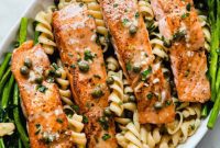Effortless Elegance: Salmon Piccata