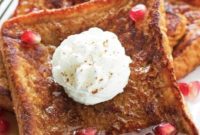 Dreamy Eggnog French Toast with Cinnamon Cloud