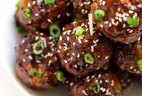 Easy 25-Minute Asian Chicken Meatballs