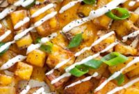 Crispy Cheesy Ranch Roasted Potatoes