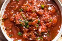 5 Minute Restaurant Style Blender Salsa