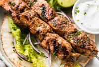 Zesty Marinated Chicken Skewers