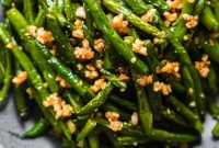 Crispy Garlic Green Beans