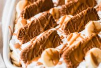 Biscoff Banana Pudding with a Dulce de Leche Twist