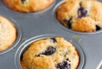 Delicious Bakery Style Blueberry Muffins