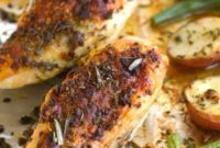 Effortless One-Pan Rosemary Chicken & Veggies