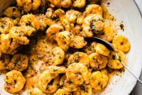 Golden Saffron Shrimp